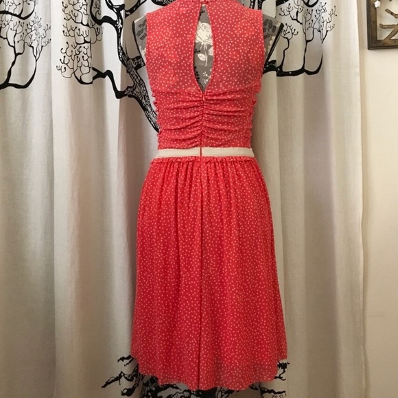 🔥 Anthropology Postmark red polka dot dress - Picture 4 of 8